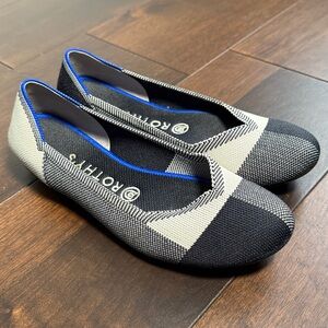 Rothy's: The Flat - Captoe Black